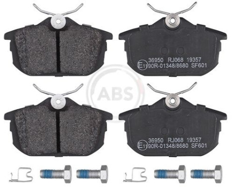 Brake Pad Set, disc brake 36950 ABS, Image 4