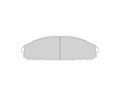 Brake Pad Set, disc brake 36953 ABS, Image 3