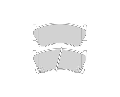 Brake Pad Set, disc brake 36955 ABS, Image 2