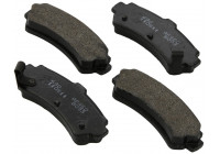 Brake Pad Set, disc brake 36956 ABS