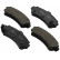 Brake Pad Set, disc brake 36956 ABS