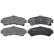 Brake Pad Set, disc brake 36956 ABS, Thumbnail 4