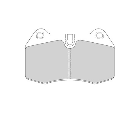 Brake Pad Set, disc brake 36958 ABS, Image 3