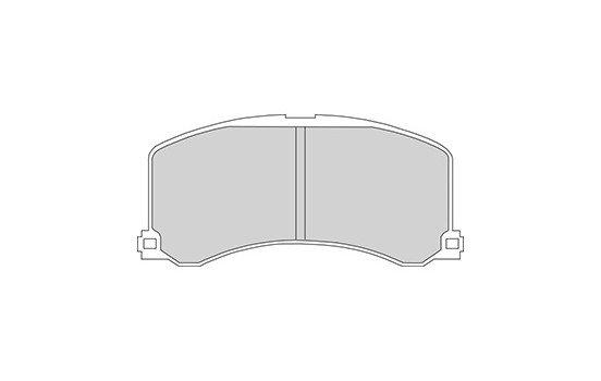 Brake Pad Set, disc brake 36960 ABS, Image 3