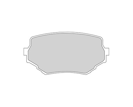 Brake Pad Set, disc brake 36965 ABS, Image 3