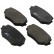 Brake Pad Set, disc brake 36965 ABS