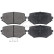 Brake Pad Set, disc brake 36965 ABS, Thumbnail 4