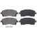 Brake Pad Set, disc brake 36972 ABS, Thumbnail 4