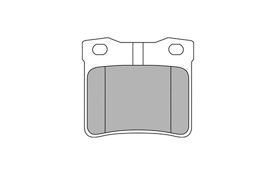 Brake Pad Set, disc brake 36975 ABS, Image 3