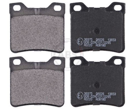Brake Pad Set, disc brake 36975 ABS, Image 4