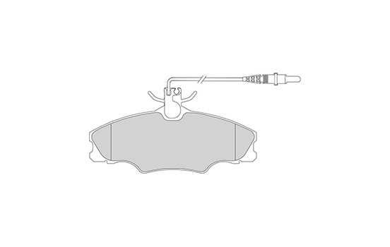 Brake Pad Set, disc brake 36976 ABS, Image 3