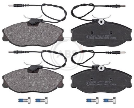 Brake Pad Set, disc brake 36977 ABS, Image 4