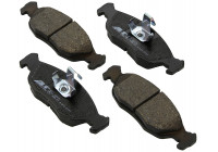 Brake Pad Set, disc brake 36978 ABS