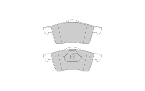 Brake Pad Set, disc brake 36986 ABS, Image 3