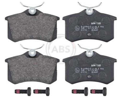 Brake Pad Set, disc brake 36994 ABS, Image 3