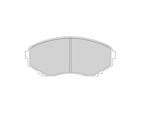 Brake Pad Set, disc brake 36995 ABS, Image 3