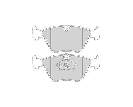 Brake Pad Set, disc brake 36998 ABS, Image 3