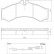 Brake Pad Set, disc brake 37000 ABS, Thumbnail 2