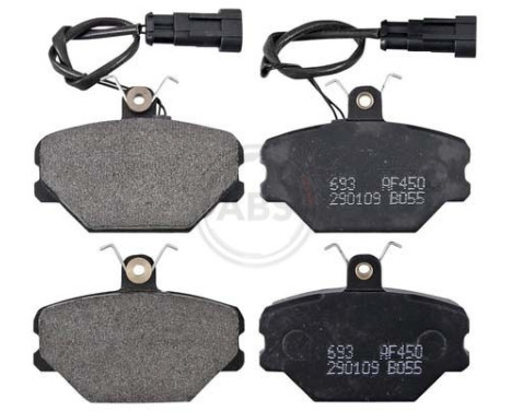 Brake Pad Set, disc brake 37001 ABS, Image 2