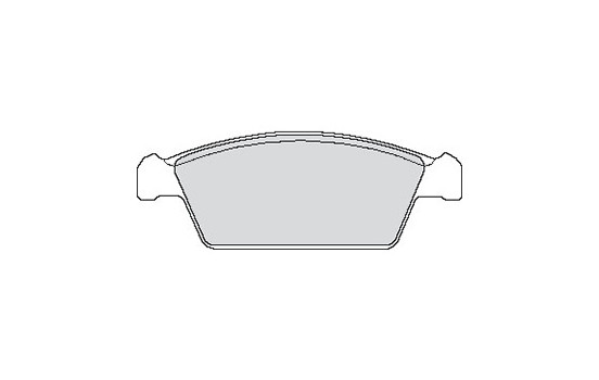 Brake Pad Set, disc brake 37002 ABS, Image 2