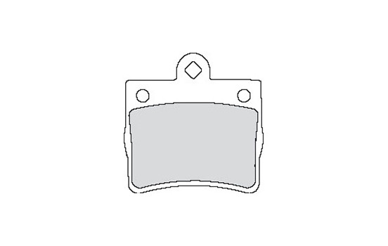 Brake Pad Set, disc brake 37006 ABS, Image 3