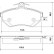 Brake Pad Set, disc brake 37010 ABS, Thumbnail 2