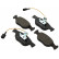 Brake Pad Set, disc brake 37012 ABS