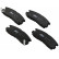 Brake Pad Set, disc brake 37014 ABS