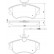 Brake Pad Set, disc brake 37019 ABS, Thumbnail 2