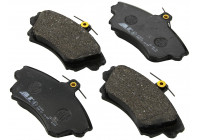 Brake Pad Set, disc brake 37020 ABS