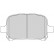 Brake Pad Set, disc brake 37033 ABS, Thumbnail 3