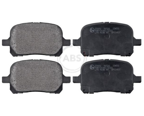 Brake Pad Set, disc brake 37033 ABS, Image 4