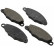 Brake Pad Set, disc brake 37039 ABS