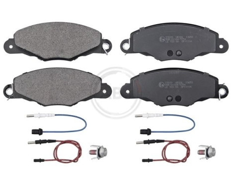 Brake Pad Set, disc brake 37039 ABS, Image 4