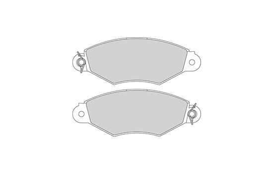 Brake Pad Set, disc brake 37040 ABS, Image 3