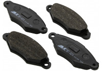 Brake Pad Set, disc brake 37040 ABS