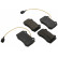 Brake Pad Set, disc brake 37041 ABS