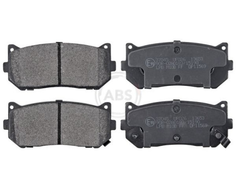 Brake Pad Set, disc brake 37045 ABS, Image 4