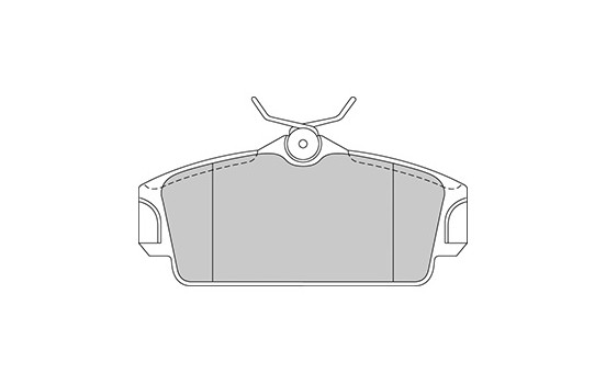 Brake Pad Set, disc brake 37046 ABS, Image 3