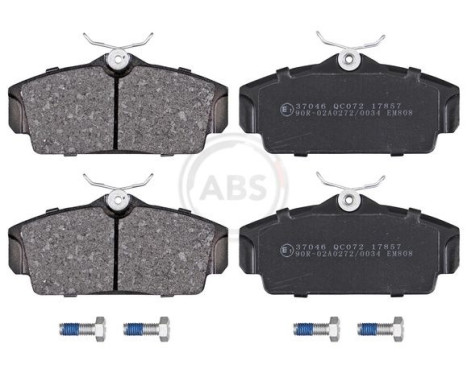 Brake Pad Set, disc brake 37046 ABS, Image 4