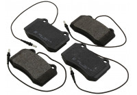 Brake Pad Set, disc brake 37049 ABS