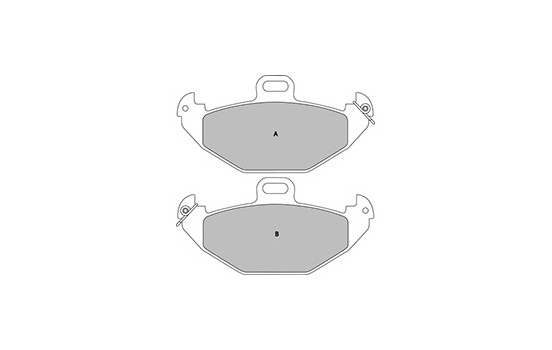 Brake Pad Set, disc brake 37051 ABS, Image 3