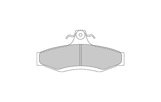 Brake Pad Set, disc brake 37054 ABS, Image 3