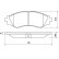 Brake Pad Set, disc brake 37055 ABS, Thumbnail 2