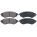 Brake Pad Set, disc brake 37055 ABS, Thumbnail 4