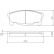 Brake Pad Set, disc brake 37058 ABS, Thumbnail 3