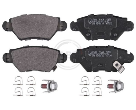 Brake Pad Set, disc brake 37059 ABS, Image 4