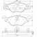 Brake Pad Set, disc brake 37065 ABS, Thumbnail 2