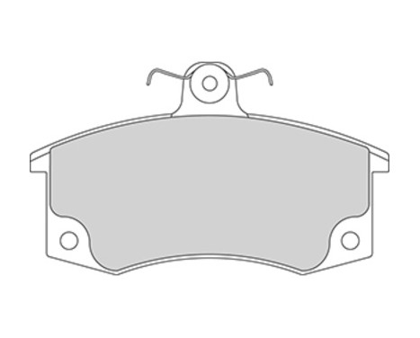 Brake Pad Set, disc brake 37079 ABS, Image 3