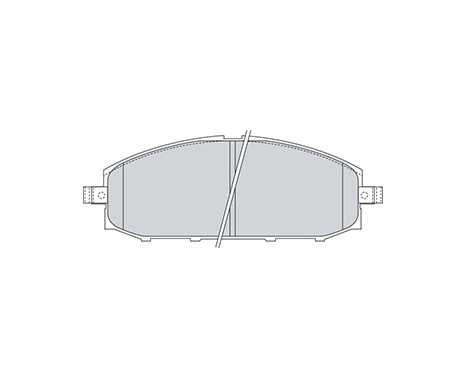 Brake Pad Set, disc brake 37084 ABS, Image 3